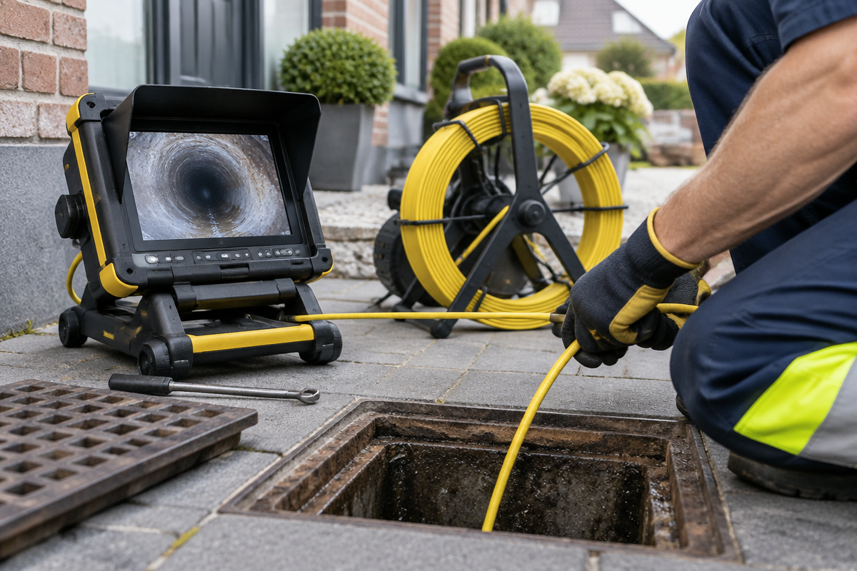 Inspection caméra d’une canalisation